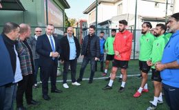 BAŞKAN TUTUK’TAN YALOVASPOR’A GEÇMİŞ OLSUN ZİYARETİ