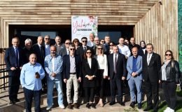 Vali Kaya Hersek Lagününü gezdi