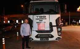 TBB’DEN YALOVA BELEDİYESİ’NE SU TANKERİ HİBE EDİLDİ