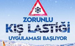 ZORUNLU KIŞ LASTİĞİ UYGULAMASI 1 ARALIK’TA BAŞLIYOR..