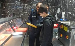 Altınova’da kasaplara denetim