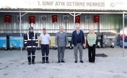 ATIK GETİRME MERKEZİ ÇİFTLİKKÖY’DE HİZMETE GİRDİ