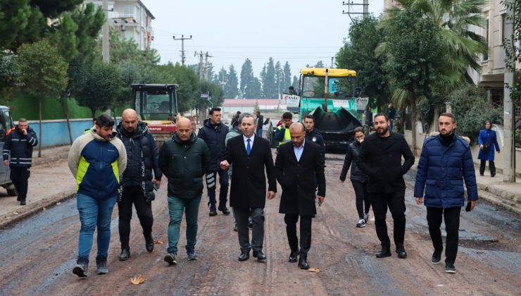 BAŞKAN TUTUK VE BAŞKAN GÜÇLÜ ÇALIŞMALARI İNCELEDİ