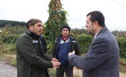 BAŞKAN CANBAY SELDEN ETKİLENEN ESNAFI ZİYARET ETTİ