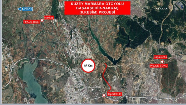 İSTANBUL ULAŞIMININ CAN DAMARI KUZEY MARMARA OTOYOLU BÜYÜYOR