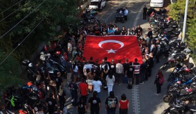 Yalova’da 30 Ağustos Coşkusu Motosiklet Kortejiyle Taştı