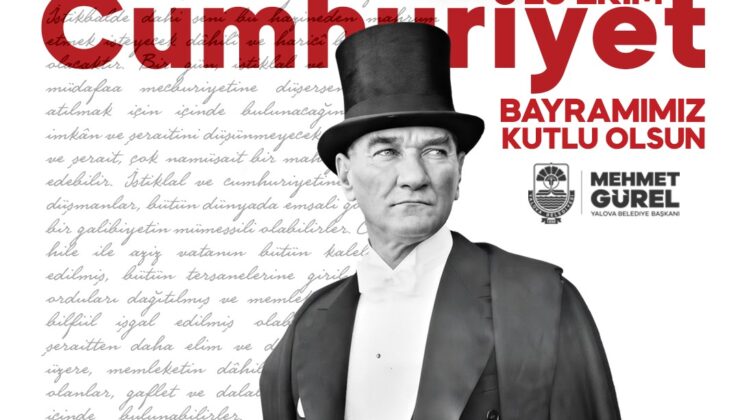 Yalova Belediyesi’nden 103. Cumhuriyet Bayramı Etkinlikleri